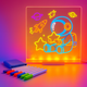 Светодиодная доска для рисования и заметок 30×30 см USB с LED-подсветкой - изображение 1