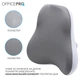 Ергономічна подушка для попереку OfficePro LP600G Gray - зображення 7