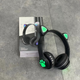 Бездротові Bluetooth навушники з вушками CATEAR BT5 з RGB підсвічуванням, вологозахищені, повнорозмірні Black - зображення 4