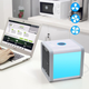 Мини кондиционер A-Plus Electro-air-10 Вт с подсветкой-очищает, охлаждает, увлажняет воздух Белый - изображение 6