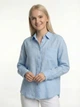 Сорочка жіноча EQUILIBRI W491 080 100 S blue - изображение 1