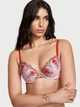 Комплект Victoria’s Secret модель Rosebud Dot Push-Up Bra +V-Trong Світло-бузковий з червоним 34B-XS - изображение 3