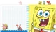 Блокнот з розділювачами на спіралі Kite Sponge Bob 80 аркушів Клітинка (SB26-278) - зображення 3