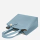 Сумка жіноча з натуральної шкіри маленька Furla WB02037BX3104CDZ001007 Синя (800070358009) - зображення 3