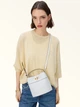 Torebka crossbody damska skórzana Furla WE00879HSF00001B001007 Biała (800070357836) - obraz 2