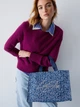 Torebka shopper damska materiałowa Liu Jo 2A6026D3200-78365 Niebieska (800070353914) - obraz 2
