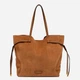 Torebka shopper damska zamszowa Gianni Chiarini BS-11286-CM-PL-1478 Brązowa (800070354442) - obraz 1
