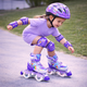 Дитячі ролики квади Scale Sports Rainbow Violet регульований розмір 30–33 - зображення 3