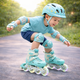 Детские ролики Scale Sports Mint LF 605 регулируемый размер 29–33 - изображение 3