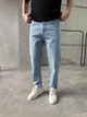 Мужские джинсы Difransel Slim Crop Fit 33 голубые - изображение 1
