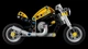 Конструктор LEGO Technic Жовтий мотоцикл 151 Деталь (42225) - изображение 10