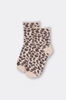 Жіночі шкарпетки з анімалістичним принтом Giulia WS2 FASHION 2503 36/40 Beige-sand, повсякденні без резинки, з леопардовим принтом - зображення 2