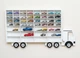 Полка Грузовик "Микс" белая для 32 Hot Wheels и 12 Matchbox (mix-v-m-white) - изображение 2