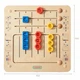 Tablica-układanka Masterkidz Montessori z sortowaniem diamentow ME25067 (6955920025067) - obraz 2
