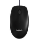 Миша Logitech B100 Optical Mouse Чорний (910-003357) - изображение 1