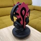 Стенд тримач для гарнітури підставка для навушників Warcraft Blizzard - зображення 4