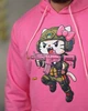 Худі мілітарі Faxis Kitty рожевий двонитка капюшон кишеня-кенгуру принт DTF XXL - зображення 4