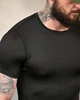Компресійна футболка Black з потовідвідним ефектом для спорту та тренувань XL - зображення 7
