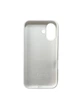 Чехол для iPhone 17 силиконовый Soft-touch Silicone Case Full Size (AA) White - изображение 3