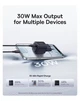 Зарядное устройство BASEUS 30W GAN Type-C Адаптер Быстрой Зарядки Quick Charger Original QC PD EnerFill FN22 Fast Charger 30W - изображение 4