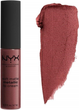 Рідка помада з матовим фінішем Nyx Soft Matte Lip Cream Rome SMLC32 рожево-коричневий нюд 8 мл - зображення 3