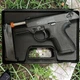 Стартовый сигнальный пистолет Blow TR 14 AUTO + магазин (Black/Black Grips) Beretta Px4 Storm - изображение 1