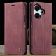 Чохол книжка Caseme з магнітом для Xiaomi Redmi 13 бордовий - зображення 6