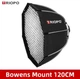 Октабокс Triopo 120 см під Bowens | софтбокс + соти - зображення 2