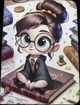 Чехол Slim Case для iPad 10 generation 10.9" (2022) / iPad 11 generation A16 11" (2025) Harry Potter Hogwarts - изображение 1