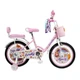 Детский велосипед 20" CORSO EMILY 2-х колесный для девочки 6-9 лет 120-145 см с ручными и ножным тормозами и дополнительными колесами корзина звонок багажник для детей розовый - изображение 8