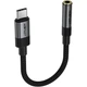 Переходник USB-C --> 3.5 mm 15cm audio converter J12 Acefast black - изображение 2