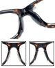 Мягкие самоклеящиеся силиконовые накладки для очков 1 пара (2 шт.) Черный - изображение 3