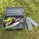 Коробка Gamakatsu Luxxe Waterproof Box XXL LE507 Gunsmoke - изображение 2