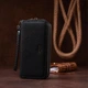 Кошелек женский из зернистой экокожи KIVI 19045 Черный - изображение 7