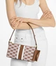 Сумка кросбоді Michael Kors Vincent Medium Logo Jacquard Pochette with Card Case Бежевий з коричневим - зображення 3