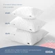 Подушка IDEIA "NORDIC COMFORT +" 70х70 см (чохол зі стібкою та блискавкою), Білий 000035492 - зображення 9