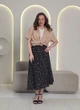Спідниця літня зі штапелю 881ZARA S чорна - изображение 5