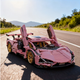 Конструктор техник машинка Lamborghini TOPA 1280 деталей масштаб 1:14 Розовый N0451 - изображение 2