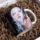 Чашка чорна хамелеон з блискітками матова Kpop Blackpink Блекпінк Розе 330 мл (БП030133) - зображення 1