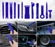 Набор для снятия обшивки и панелей автомобиля 38 шт., синий + чехол - изображение 3