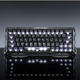 Ігрова клавіатура магнітна дротова GravaStar Mercury V60 Pro Special Edition - Cyber Frost Black - зображення 2