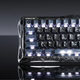 Ігрова клавіатура магнітна дротова GravaStar Mercury V60 Pro Special Edition - Cyber Frost Black - зображення 6