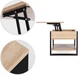 Stolik kawowy ModernHome by Multistore rozkładany 90 cm Dąb Sonoma TH-MST-16-1 (5905817011766) - obraz 7