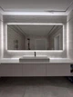 Прямокутне дзеркало з фоновою Led підсвіткою 500*900мм, нейтральне світло, 500*900ореол- ст Mirrorika - изображение 1