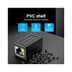 Зрощувач UTP 1+1 RJ45 cat 6e, Black Vention (IPVB0) - зображення 2