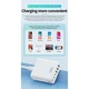 ЗП XO L133 Desktop GaN 3USB-A/3USB-C 75W 1.5m White - зображення 6