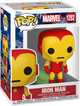 Фигурка Праздничный Железный Человек с подарками — Funko Pop! MARVEL: HOLIDAY — IRON MAN WITH GIFTS #1282 - изображение 1