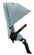 Dodatkowe siedzisko spacerowe do wózka Cybex Gazelle S Stormy Blue Gold (4063846478194) - obraz 2