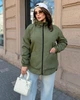 Куртка женская димисезонная хаки 48-50 р844.4424 - изображение 2