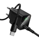 Зарядное устройство с быстрой зарядкой, кабелем C to C 60W и дисплеем HOCO CS82A PD 20W Type-C - изображение 6